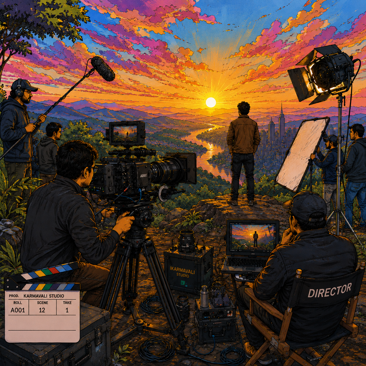 Karmavali Studio — Three decades of cinematic excellence in Mumbai